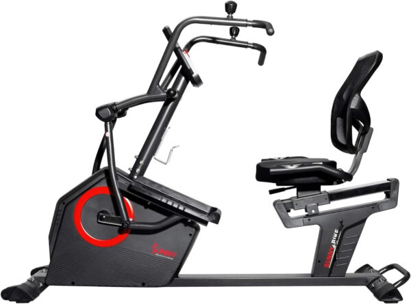 8c8d2a85e5484e32bd724bd75a95d1b0 Health & Fitness Smart Recumbent Elliptical Bike with Bluetooth, 16 Resistance Levels, and App – SF-RBE4886SMART