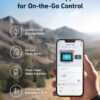 Anker SOLIX C1000 Portable Power Station with 200W Solar Panel, 1800W Solar Generator, 1056wh LFP (LiFePO4) Battery, 6 AC Outlets, Up to 2400W for Home, Power Outages, and Outdoor Camping