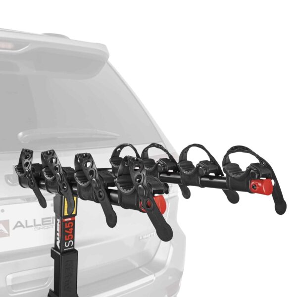 Allen Sports Premier 4-Bicycle Hitch Mounted Bike Rack Carrier, S-545