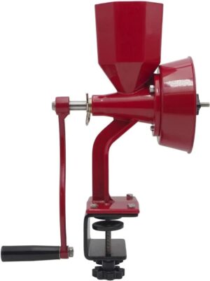 Grain Mill Red Miracle Primary Deluxe Dry and Oily grain – Kitchen flour mill, wheat stone mill