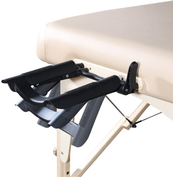 8e343fadb1764a54a7e8b6b97a10a937 30′′ Montour Lx Massage Table Package with 3′′ Memory Foam,Dove Grey