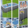 Bestway Oval Above Ground Pool Set (10′ x 6’7′′ x 33′′)| Includes Filter Pump & ChemConnect Dispenser
