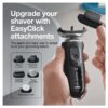 Braun Series 7 7085cc Flex Rechargeable Wet Dry Men s Electric Shaver with Clean Charge Station, Stubble Beard Trimmer
