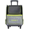 Hybrid Adventurer Pet Backpack with Removable Wheels and Telescopic Handle