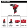 3403-22 M12 FUEL 12V Lithium-Ion Brushless Cordless 1/2 in. Drill Driver Kit with 4.0Ah and 2.0Ah Battery and Soft Case