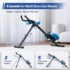Ab Workout Equipment, Adjustable Ab Trainer Machine for Abs Workout at Home Gym, Foldable, Knee Protection, Abdominal Trainer for Stomach Workout
