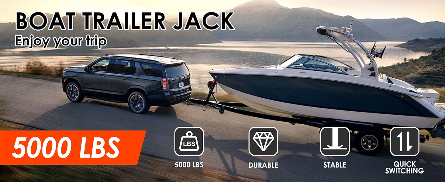 5000 lbs A-Frame Trailer Jack