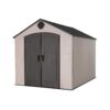 Lifetime 8 Ft. x 10 Ft. Outdoor Storage Shed