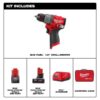 3403-22 M12 FUEL 12V Lithium-Ion Brushless Cordless 1/2 in. Drill Driver Kit with 4.0Ah and 2.0Ah Battery and Soft Case