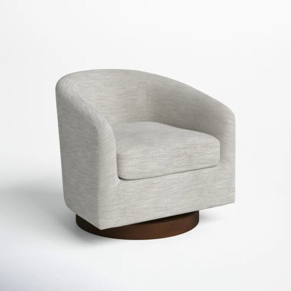 91441cb4bcc7486b8eefc71603530940 Upholstered Swivel Barrel Chair