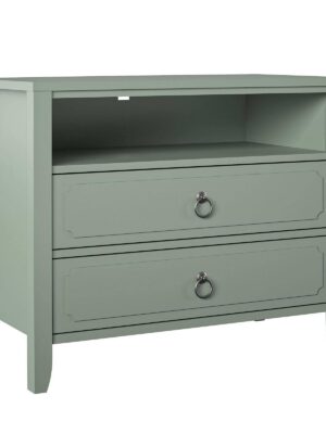 Drawer Nightstand, Green