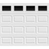 Classic Collection 8 ft. x 7 ft. 6.5 R-Value Insulated Garage Door with Plain Windows A768954