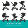 Pivot Modular Travel System with LiteMax Infant Car Seat with Anti-Rebound Bar (Desert Tan)