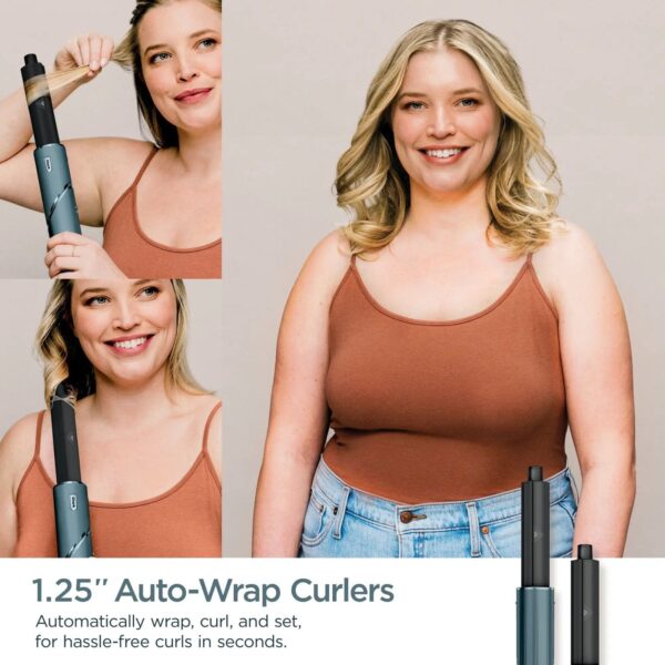 918f84edd3a040bc90a3e27f5319297a Shark FlexStyle Air Styling Drying System, Powerful Hair Blow Dryer and Multi-Styler Teal