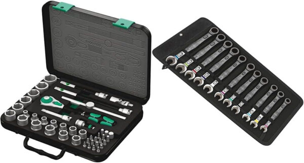 91b3911237014acba3821bb75e6ca9aa 5003594001 8100 SB 2 Zyklop 3/8′′ Metric Ratchet Set ( Piece of 43)