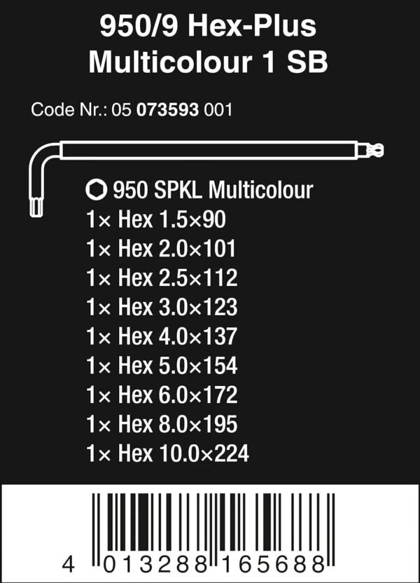 91b5d95d20b84645b6e8487a8c5ce394 5003594001 8100 SB 2 Zyklop 3/8′′ Metric Ratchet Set ( Piece of 43)