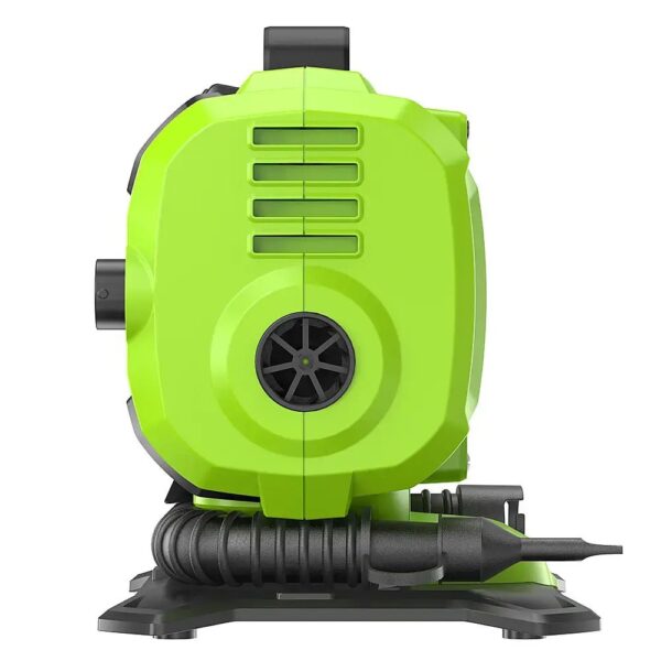 91c2eef8286449919324d7b6c8b0357f 24 Volt Battery Powered 160-PSI Inflator with 2.0 Ah USB-C Battery & Charger – Green