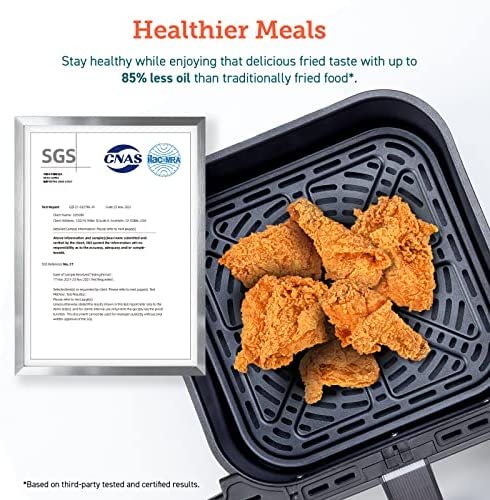 926e94efebcd4f5fa9ddce1f0cd03cbf Air Fryer 6.8Qt, Dual Blaze with 360 ThermoIQ Tech