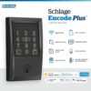 Encode Plus Smart Wi-Fi Lock for Front Door, Keyless Entry Deadbolt, Unlock with Apple Watch, Built-in WiFi and App Control, Easy Install, Alexa & Apple HomeKit Compatible, Matte Black