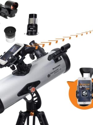 114AZ Smartphone App-Enabled Telescope – Works with StarSense App to