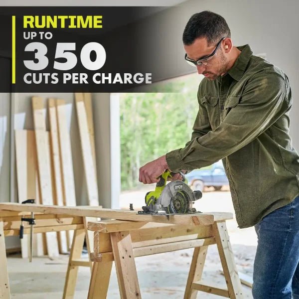 SBCS01B ONE+ HP 18V Brushless Cordless Compact 6-1/2 in. Circular Saw (Tool Only)