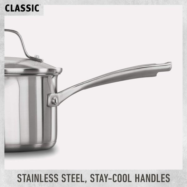 Calphalon Classic Stainless Steel 10-Piece Cookware Set