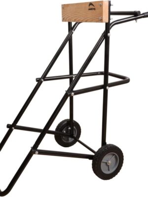 LEADALLWAY Boat Motor Stand, Heavy Duty Pro Outboard Engine Carrier Cart Dolly