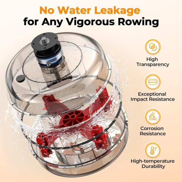 93d30902a23a433aba0ef1c9cf170382 Magnetic/Water Rowing Machine 350 LB Weight Capacity – Foldable Rower for Home Use with Bluetooth, App Supported, Tablet Holder and Comfortable Seat Cushion