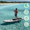 FunWater Inflatable Ultra-Light Stand Up Paddle Board for All Skill Levels with Premium SUP Paddleboard Accessories,Non-Slip Comfort Deck for Youth & Adults
