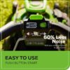 60V 21” Cordless (Self-Propelled) Lawn Mower , 2 x 4.0Ah Batteries and Dual Port Rapid Charger