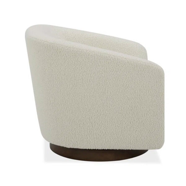 944345e8c49548ca87d756667764eed3 Upholstered Swivel Barrel Chair