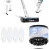 Cordless Vacuum Cleaner, Stick Vac with Tangle-Resistant Design, Up to 50 Minutes, Powerful Suction, Rechargeable, Lightweight, and Versatile for Carpet, Hard Floor, Pet Hair, LVAC-200
