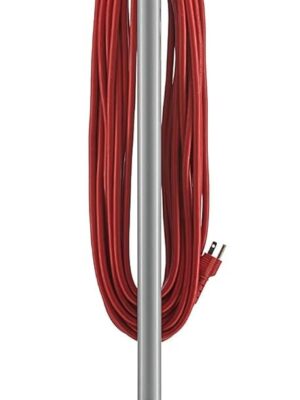Commercial Orbiter Hard Floor Cleaner Machine, Multi-Purpose Floor Cleaning, Random Orbital Drive, Wide Cleaning Path, 50-Foot Long Cord, ORB550MC, Gray/Red-Oreck