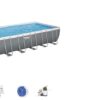 Bestway Oval Above Ground Pool Set (10′ x 6’7′′ x 33′′)| Includes Filter Pump & ChemConnect Dispenser