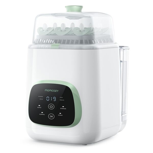95b05d5c23e84d32999b87bf18e08577 Momcozy KleanPal Pro Baby Bottle Washer, Sterilizer & Dryer – All-in-One Cleaning Machine for Bottles, Pump Parts & Baby Essentials – Time-Saving & Effortless Care