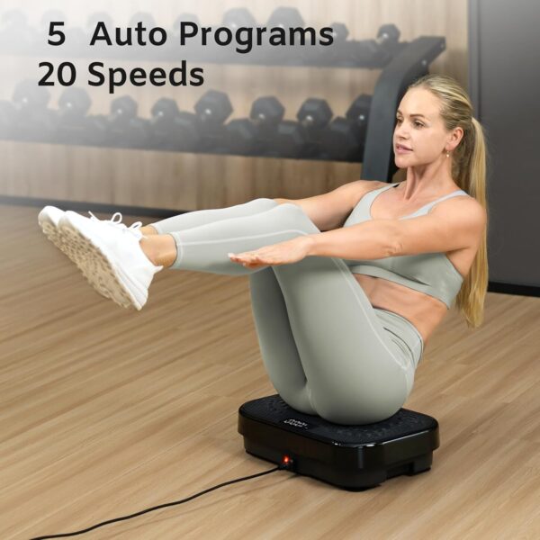 95cd1b7b67b7445387bfda3b38d6fb7d TheNeat Vibration Plate Exercise Machine, Whole Body Workout Vibration Fitness Platform, 330 Lbs Capacity, Low Noise Vibrating Plate Machine for Home & Office, NeatShake