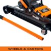 2 Ton (4000 lbs) Floor Jack – Car Hydraulic Trolley Lift