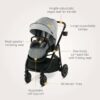 Graco Premier Modes Lux Stroller, Midtown Collection Midtown