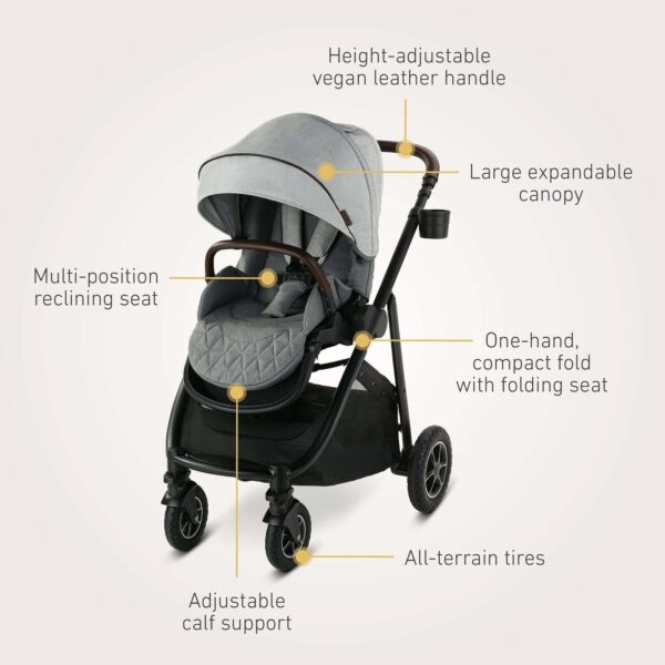 Graco Premier Modes Lux Stroller, Midtown Collection Midtown