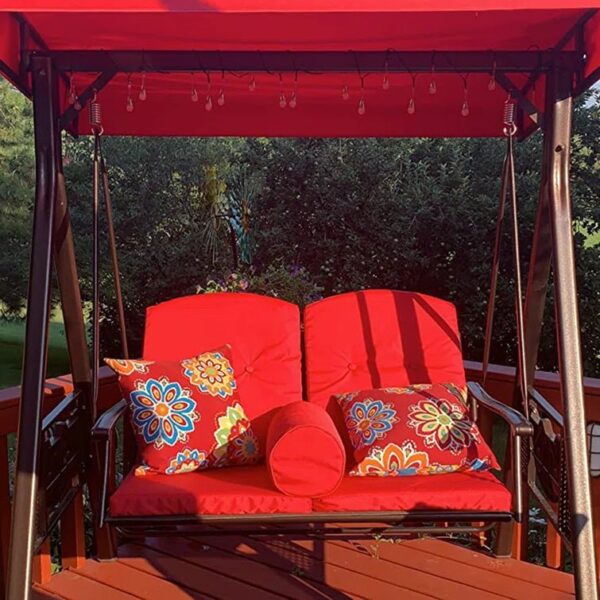 Porch Swing with Canopy