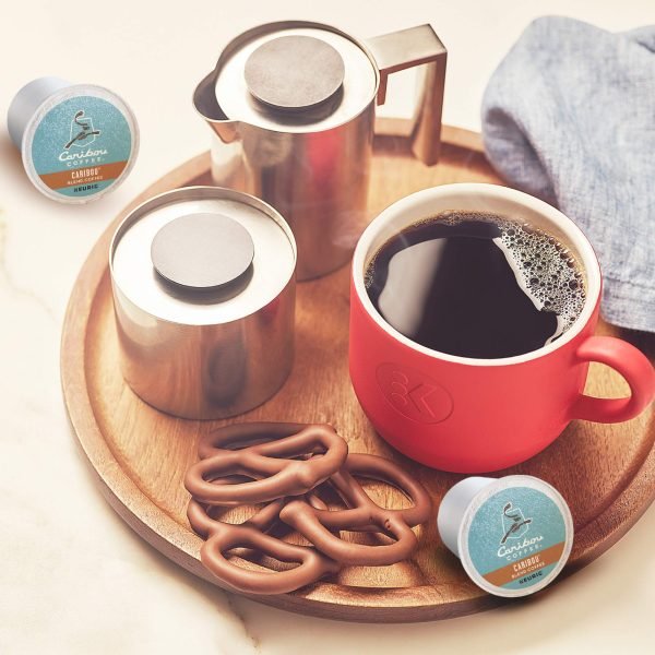 96cb715f017c43d5ad4985573bf1272e Caribou Coffee Caribou Blend, Single-Serve K-Cup Pods, Medium Roast Coffee, 24 Count (Pack of 4)