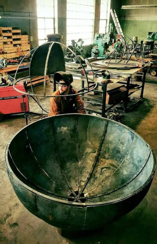 974d59145dcf4e6fa8468f363c1b55d4 5 ft Death Star fire Pit