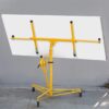 Drywall Lift 11′ Yellow Rolling Sheetrock Panel Hoist Jack