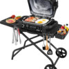 Collapsible Grill Stand for Ninja Woodfire Grill, Traeger, Pit Boss, and 22′′ Blackstone Griddle