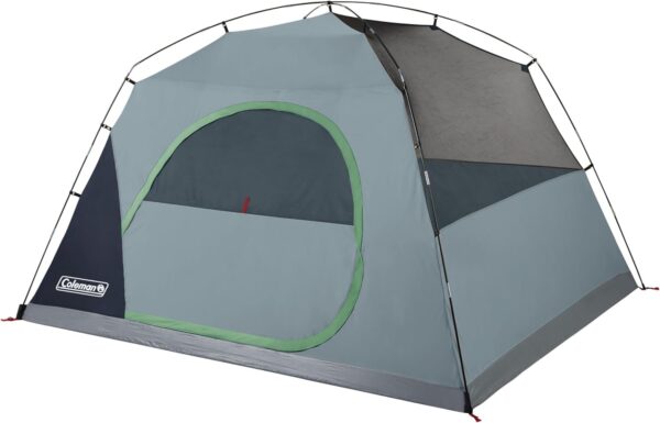 Coleman Skydome Tent with 5 Minute Setup, 4-Person Weatherproof Tent with Rainfly & Carry Bag, 20% More Headroom Than Traditional Canopies