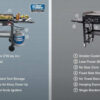 Blue Rhino Razor 4-Burner Liquid Propane Flat Top Grill