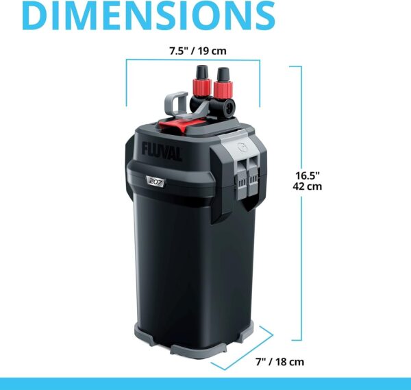 983838c80e3445498623f16fc9569df7 Perfomance Canister Filter – for Aquariums Up to 100 Gallons – Aquarium Canister Filter