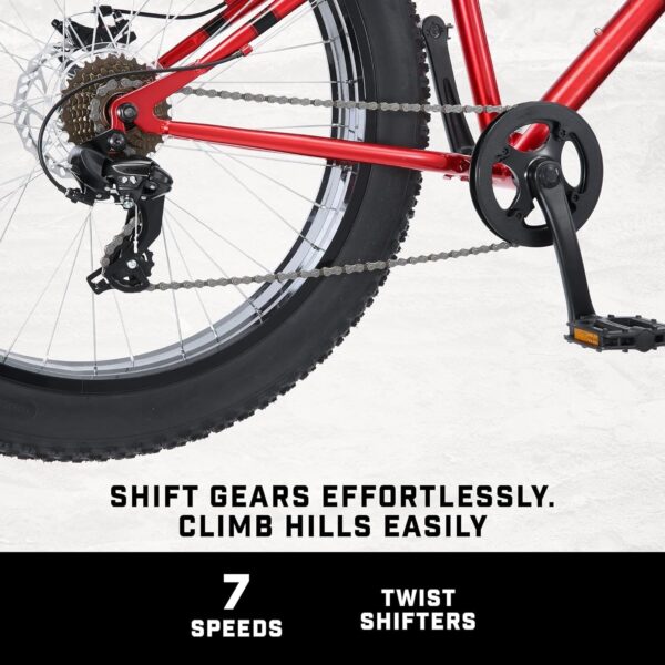 Mongoose Dolomite Fat Tire Mens Mountain Bike