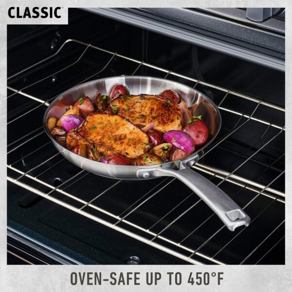 Calphalon Classic Stainless Steel 10-Piece Cookware Set