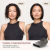 Shark SpeedStyle Pro FLEX Professional Performance High-Velocity Hair Dryer System Metallic Gray
